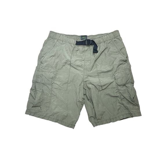 Timberland Men’s Green Cargo Swim Trunks Shorts Size Medium - Picture 1 of 5